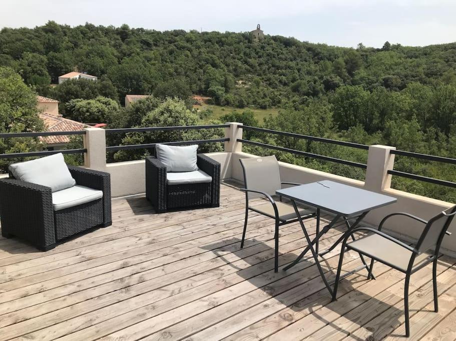 Studio Au Calme, Grande Terrasse Avec Vue Vallee Ginasservis Екстериор снимка